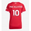 Liverpool Alexis Mac Allister #10 Hjemmedrakt Kvinner 2025-26 Kortermet